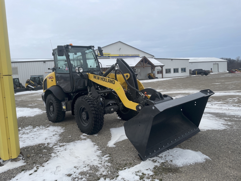 2026 NEW HOLLAND W80C Z-BAR BOOM WHEEL LOADER