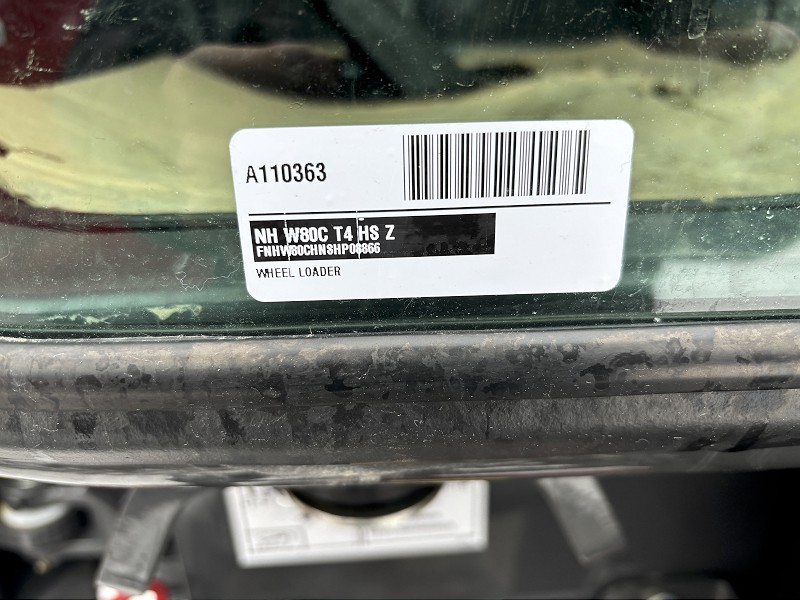 2026 NEW HOLLAND W80C WHEEL LOADER