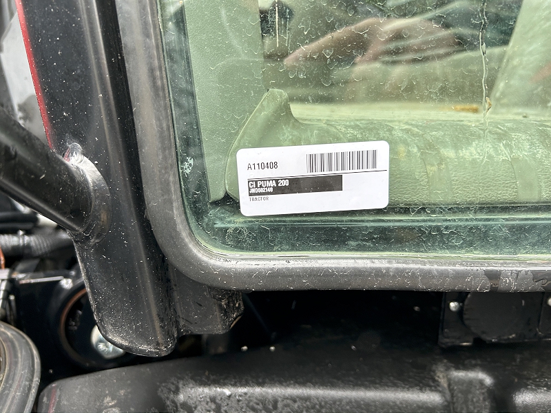 2022 CASE IH PUMA 200 TRACTOR