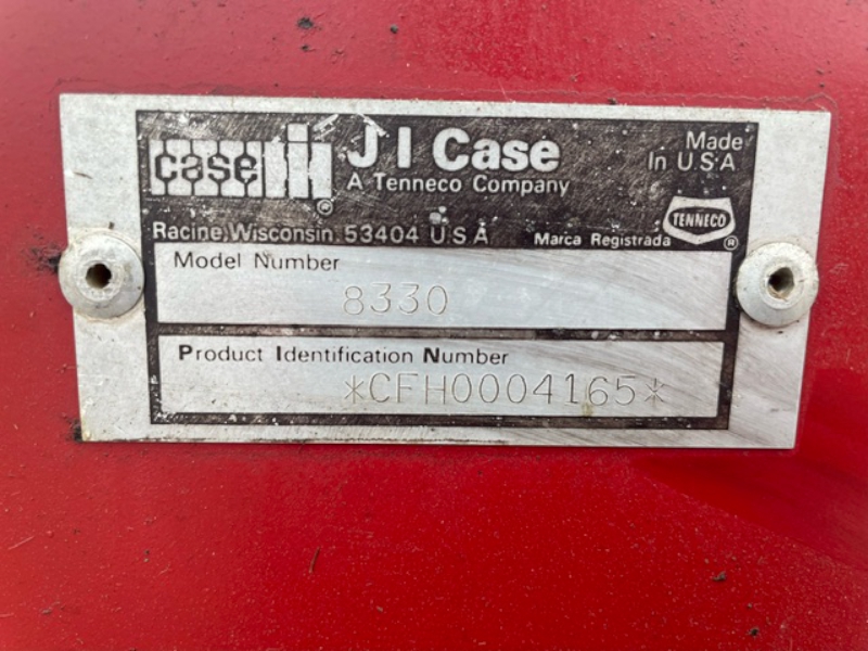 CASE IH 8330 MOWER CONDITIONER