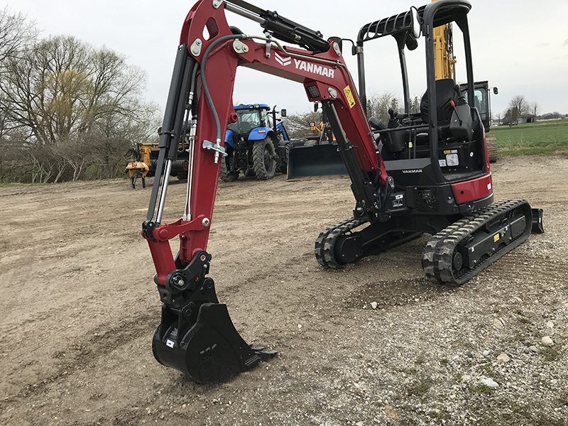 2023 YANMAR VIO25-6B MINI EXCAVATOR