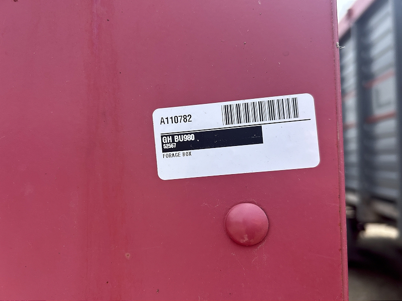 2000 GEHL BU980 FORAGE BOX