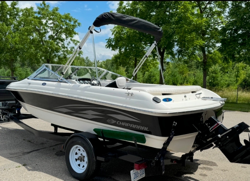 Personal Watercraft & Boats  2003 CHAPPAREL 180SS 3.0L BOWRIDER BOAT WITH TRAILER Photo
