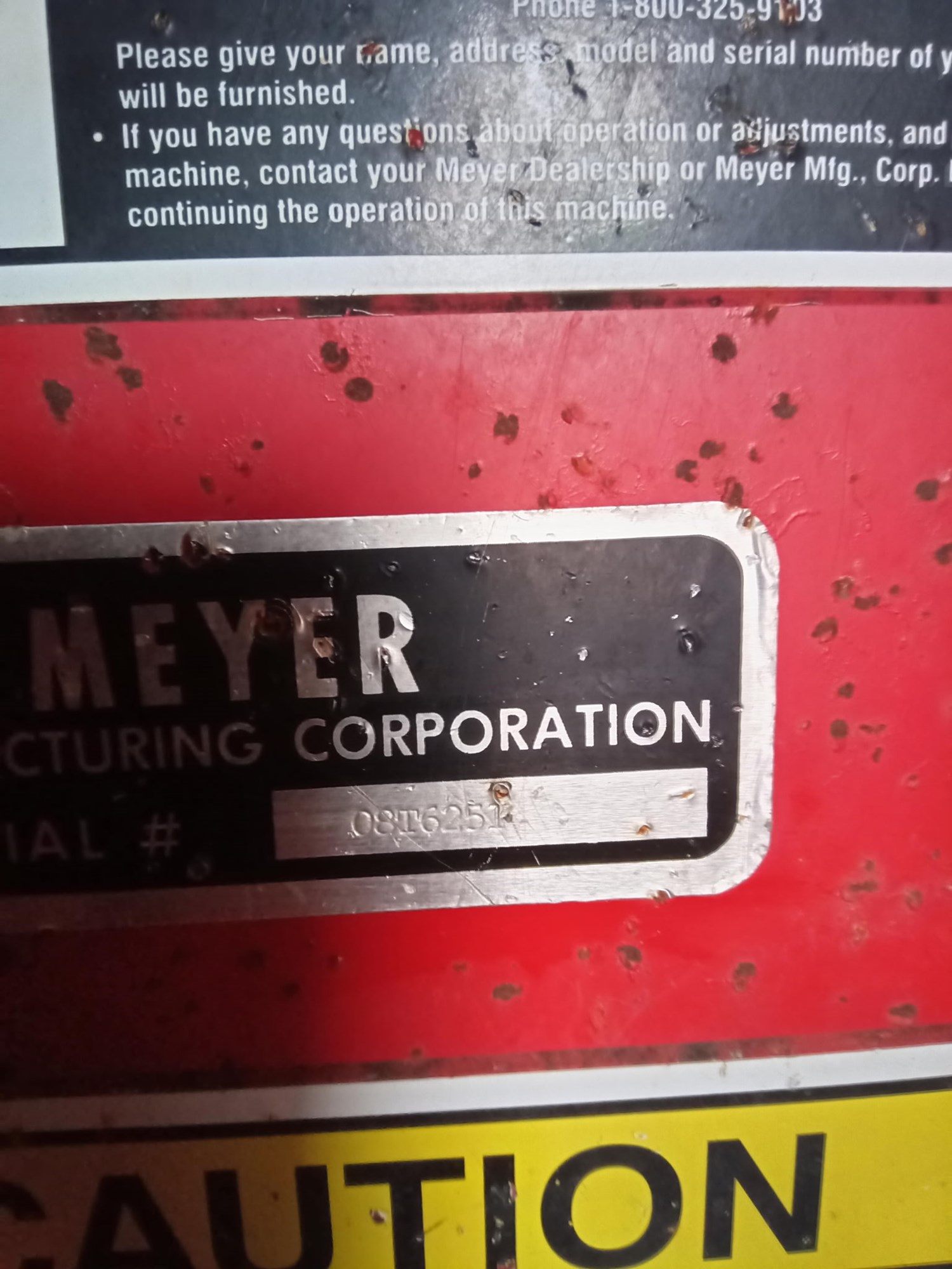 2008 MEYER 4618 FORAGE BOX