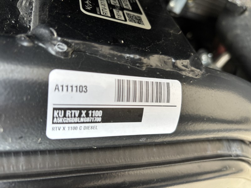 Side-by-Side/Utility Vehicle  2022 KUBOTA RTV X 1100C DIESEL UTILITY VEHICLE Photo
