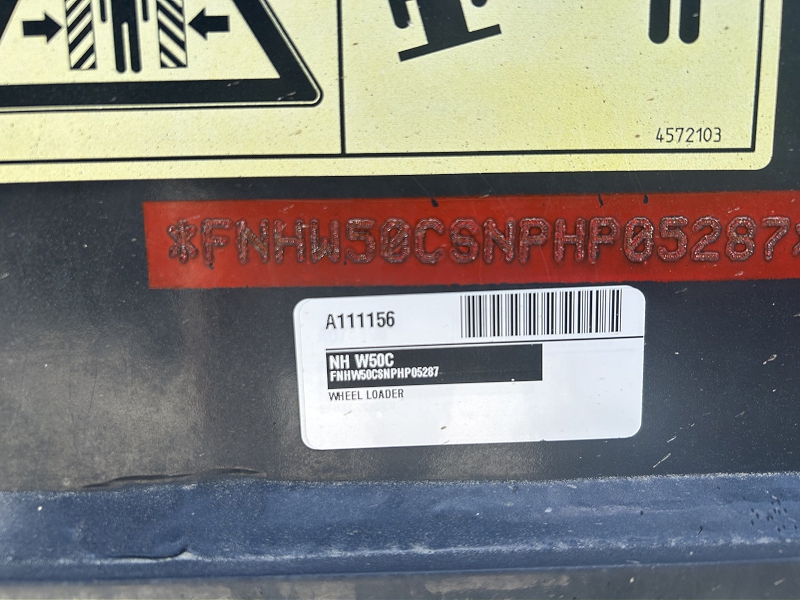 2024 NEW HOLLAND W50C WHEEL LOADER