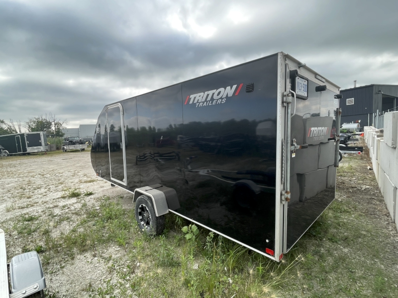 2020 7X16 TRITON ENCLOSED SNOWMOBILE TRAILER
