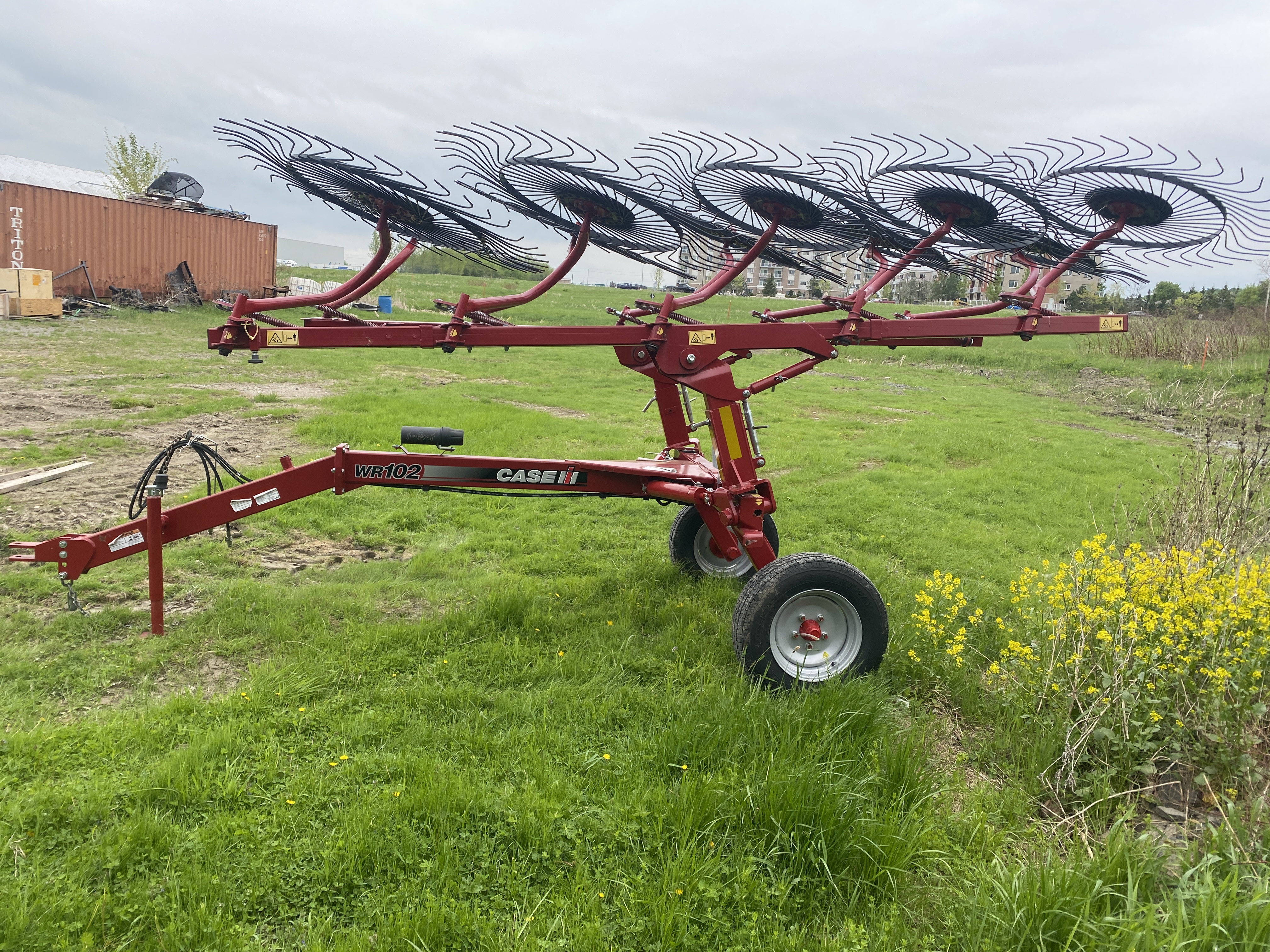 2022 CASE IH WR102 WHEEL RAKE