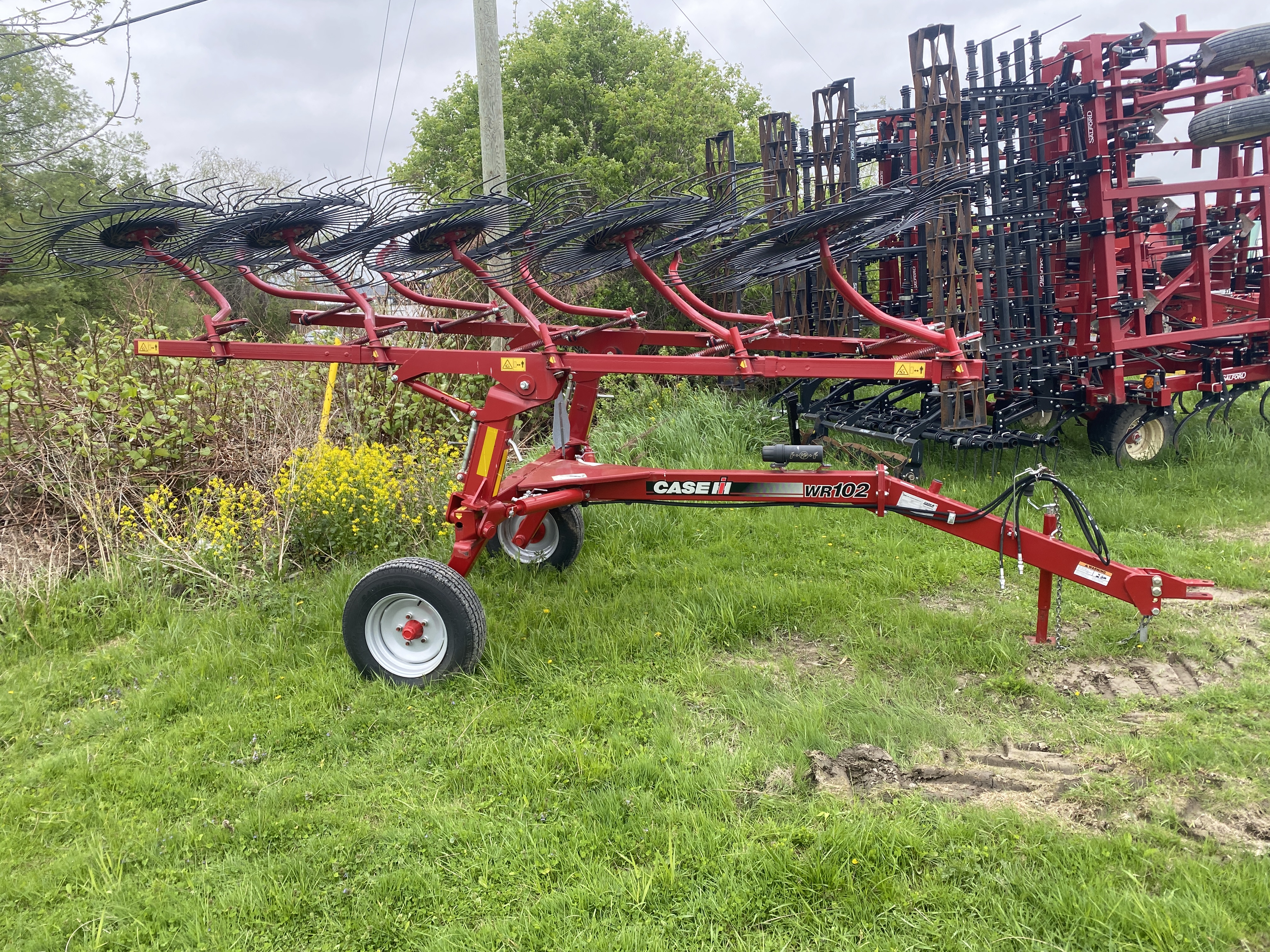 2022 CASE IH WR102 WHEEL RAKE