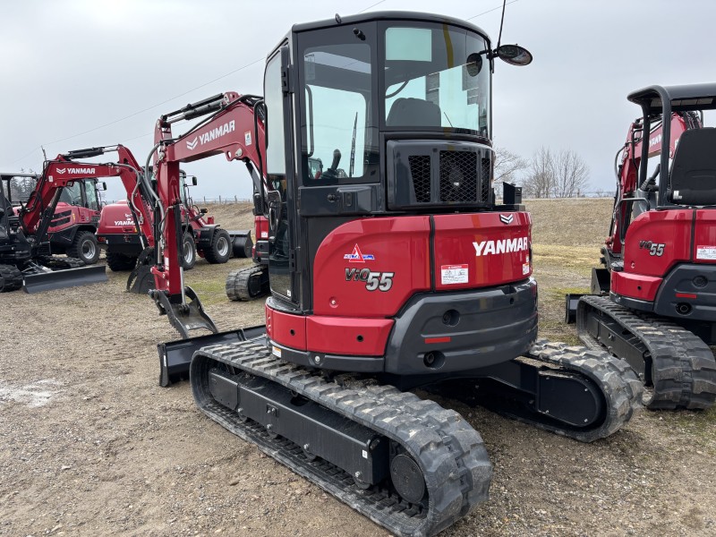2025 YANMAR VIO55-6A MINI EXCAVATOR WITH BLADE