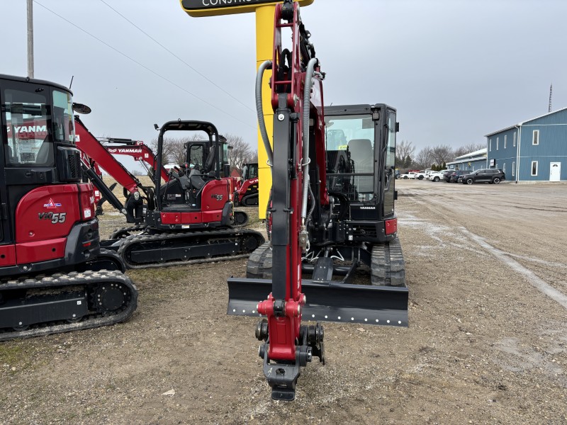 2025 YANMAR VIO55-6A MINI EXCAVATOR WITH BLADE