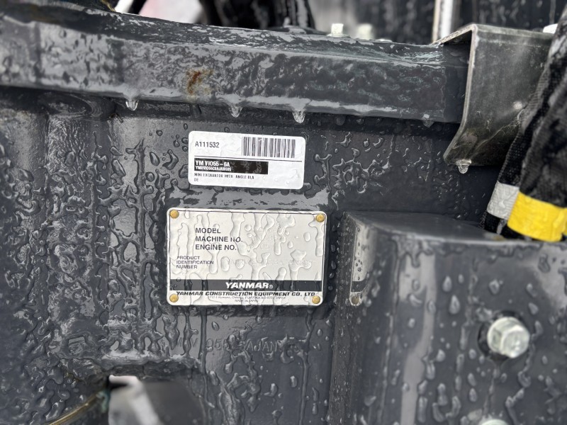 2025 YANMAR VIO55-6A MINI EXCAVATOR