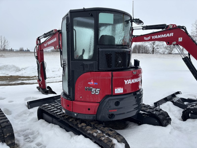 2025 YANMAR VIO55-6A MINI EXCAVATOR