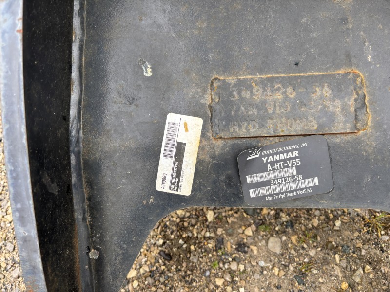 2025 YANMAR VIO55-6A MINI EXCAVATOR WITH BLADE