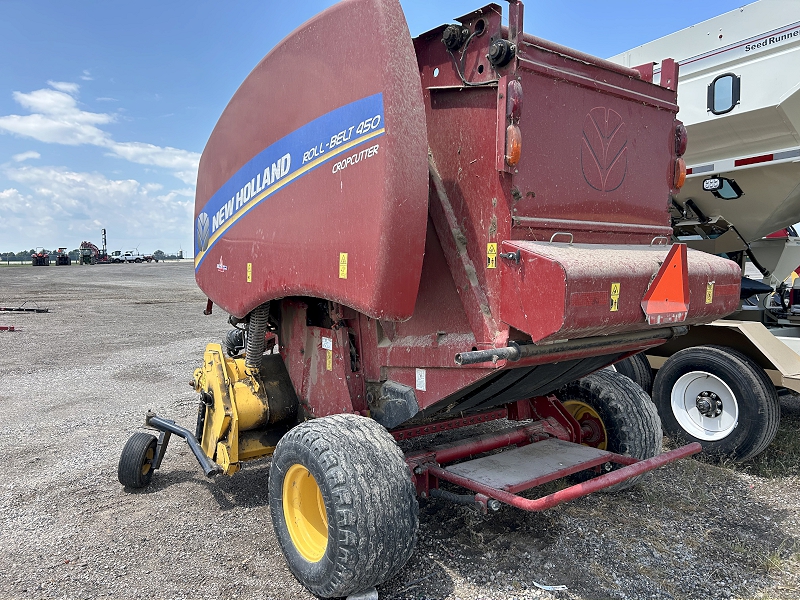 2016 NEW HOLLAND ROLLBELT 450 CROPCUTTER ROUND BALER