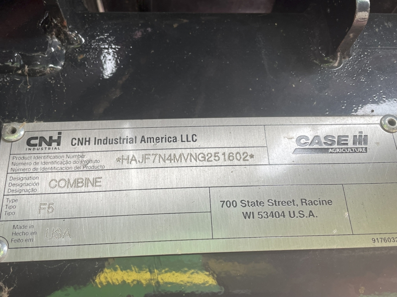 2023 CASE IH 7250 COMBINE