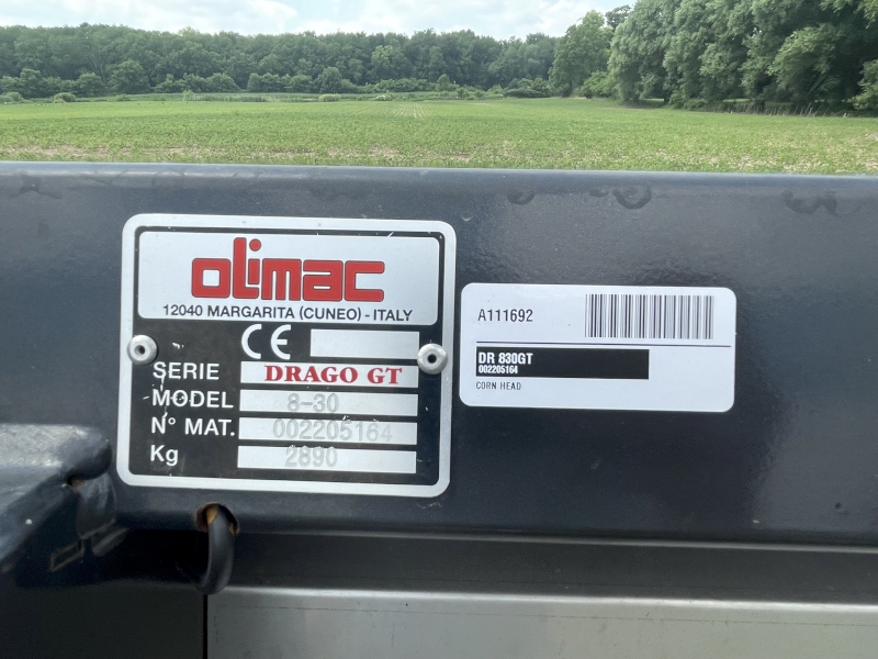 2022 DRAGO 830GT CORN HEAD
