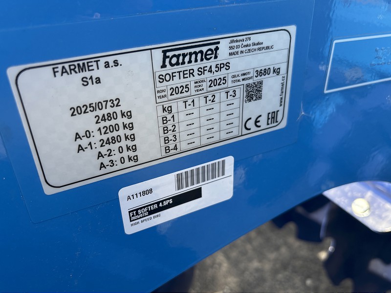 2025 FARMET SOFTER 4.5PS HIGH SPEED COMPACT DISC