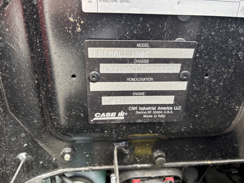 2026 CASE IH FARMALL 100C TRACTOR WITH LOADER