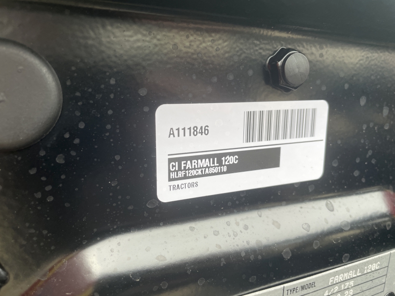 2026 CASE IH FARMALL 120C TRACTOR