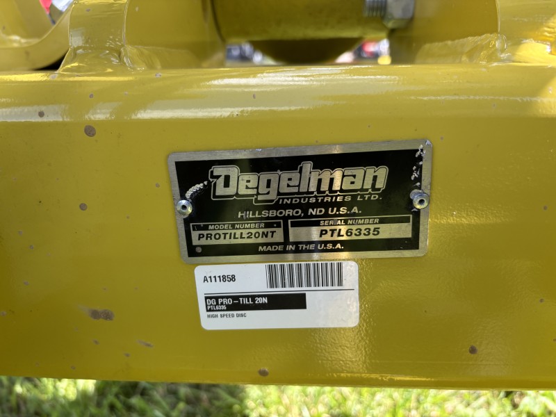 2025 DEGELMAN PRO-TILL 20 FOOT NARROW TRANSPORT HIGH-SPEED DISC