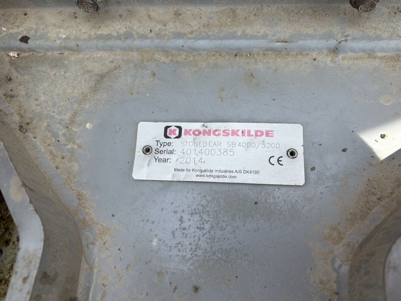 2014 KONGSKILDE SB5200 STONEBEAR ROCK PICKER