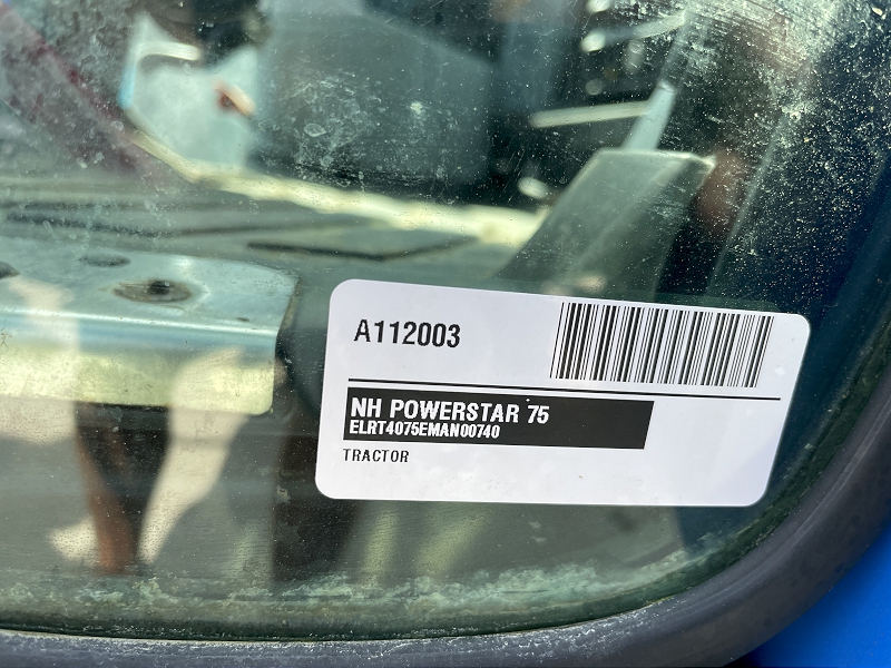 2021 NEW HOLLAND WORKMASTER 75 TRACTOR WITH LOADER