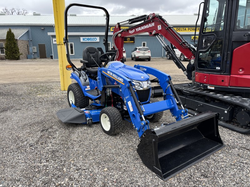 2026 NEW HOLLAND WORKMASTER 25S TRACTOR WITH MOWER AND LOADER