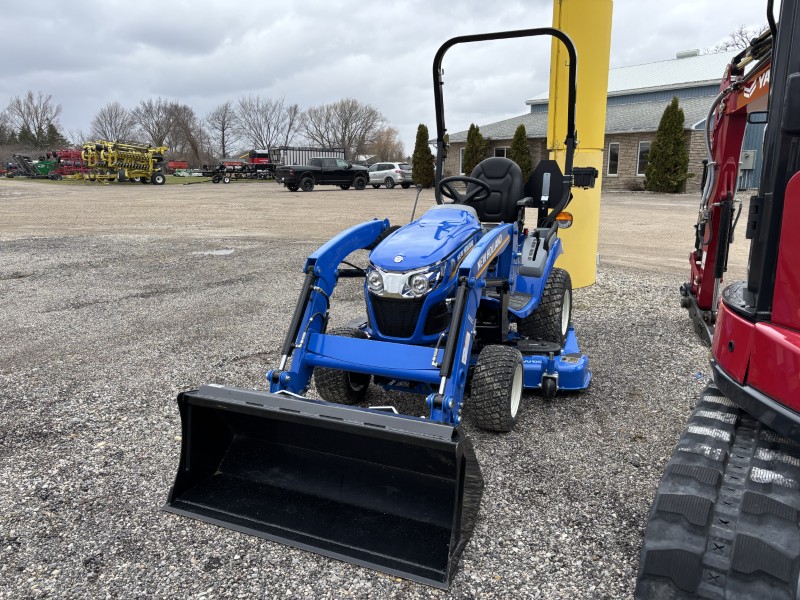 2026 NEW HOLLAND WORKMASTER 25S TRACTOR WITH MOWER AND LOADER