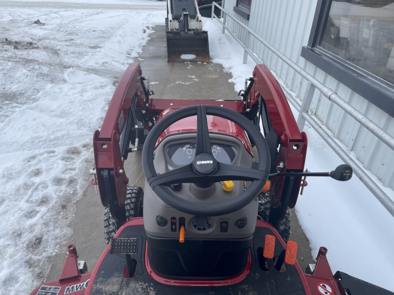 2026 CASE IH FARMALL 25SC TRACTOR WITH LOADER AND MOWER