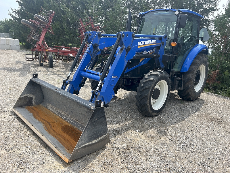 2018 NEW HOLLAND POWERSTAR 75 TRACTOR WITH LOADER