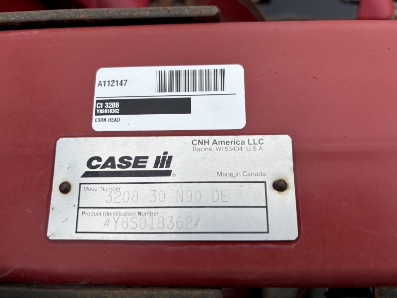 2008 CASE IH 3208 CORN HEAD