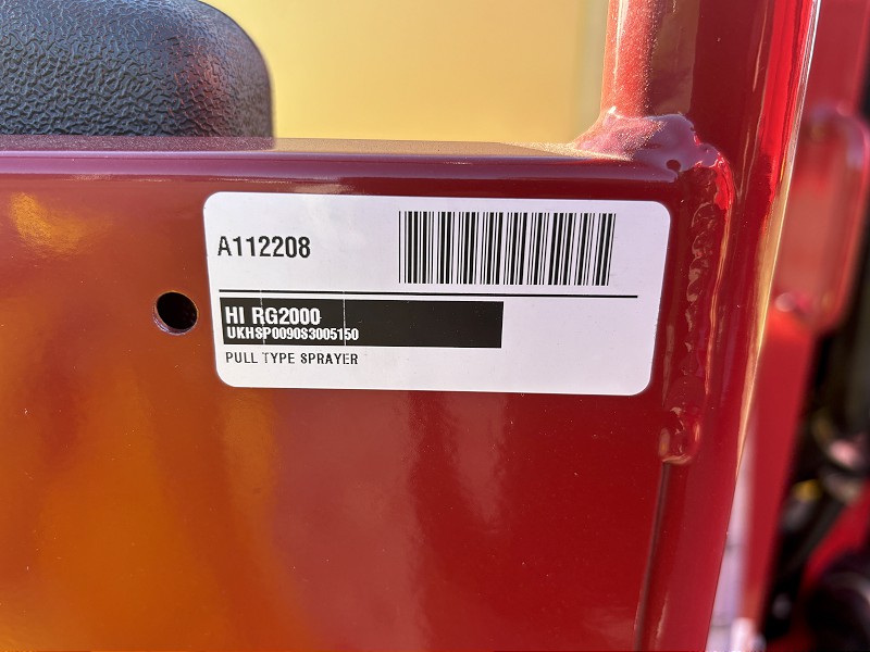 2025 HARDI RANGER 2000 PULL TYPE SPRAYER