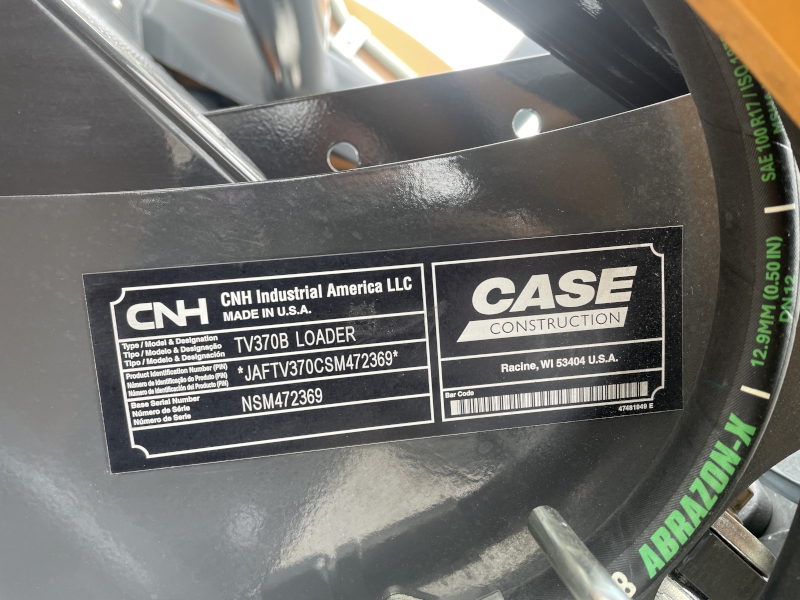 2026 CASE TV370B COMPACT TRACK LOADER