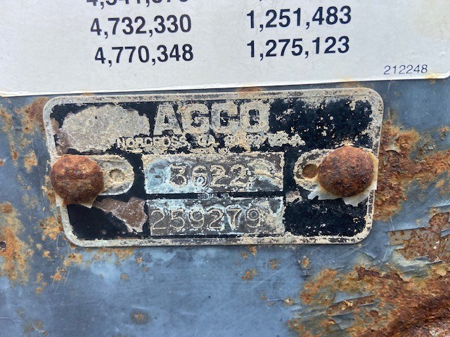1995 AGCO NEW IDEA 3622 MANURE SPREADER