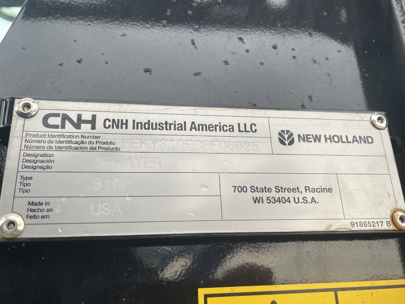 2026 NEW HOLLAND GUARDIAN SP310F SELF-PROPELLED SPRAYER