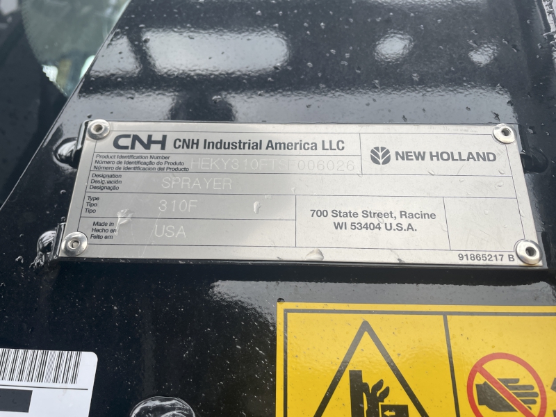 2026 NEW HOLLAND GUARDIAN SP310F SELF-PROPELLED SPRAYER