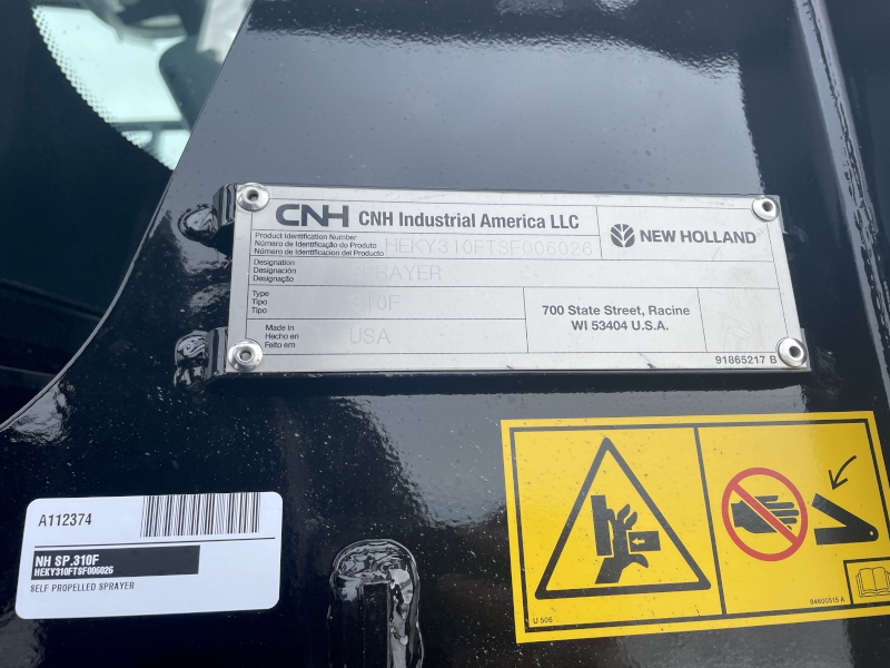 2026 NEW HOLLAND GUARDIAN SP310F SELF-PROPELLED SPRAYER