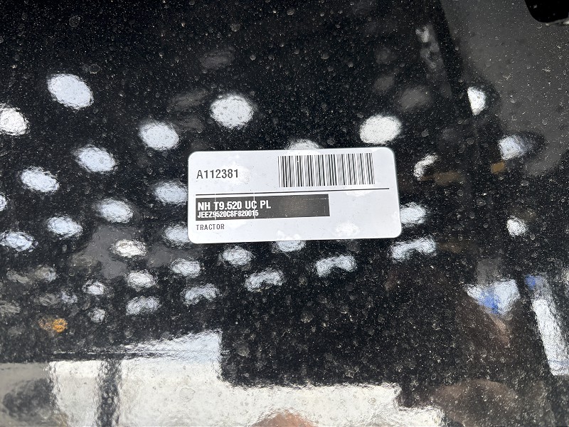 2026 NEW HOLLAND T9.520 PLMI 4WD TRACTOR