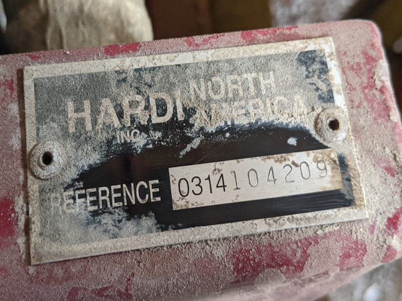 2014 HARDI NAVIGATOR 4000 PULL TYPE SPRAYER