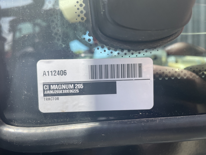 2026 CASE IH MAGNUM 265 CVT TRACTOR