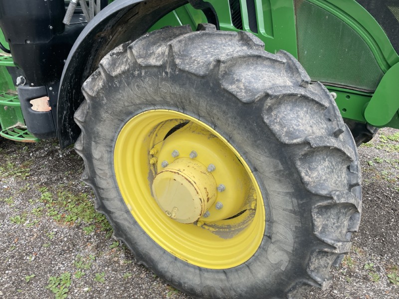 2015 JOHN DEERE 6145M TRACTOR WITH LOADER