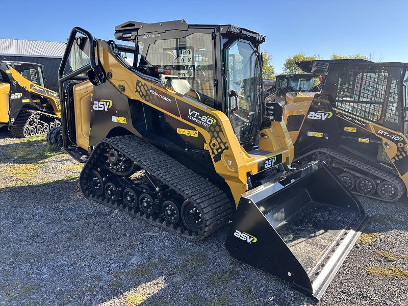 2025 ASV VT-80-1C COMPACT RUBBER TRACK LOADER (FORESTRY PACKAGE)