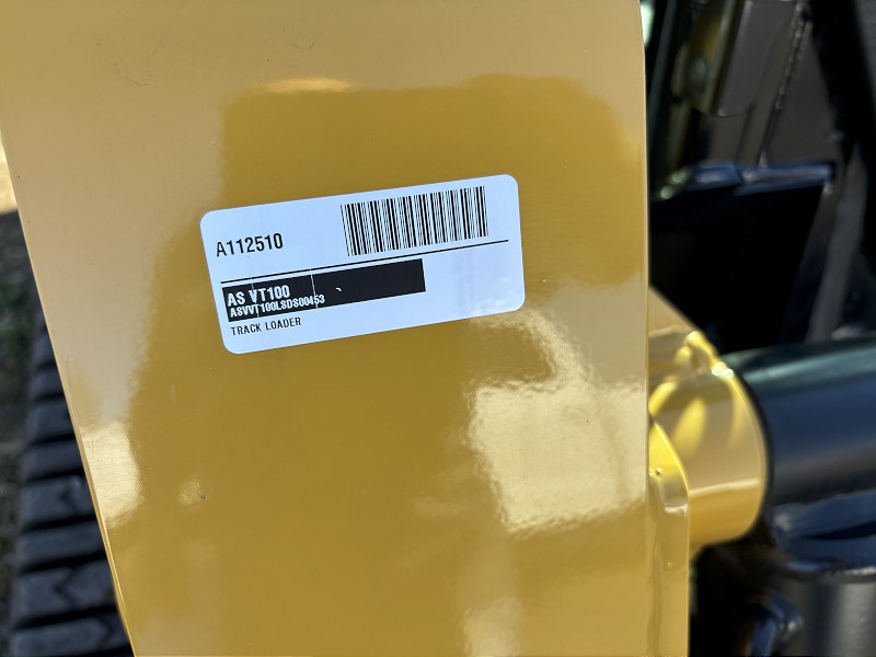 2025 ASV VT-100 COMPACT RUBBER TRACK LOADER