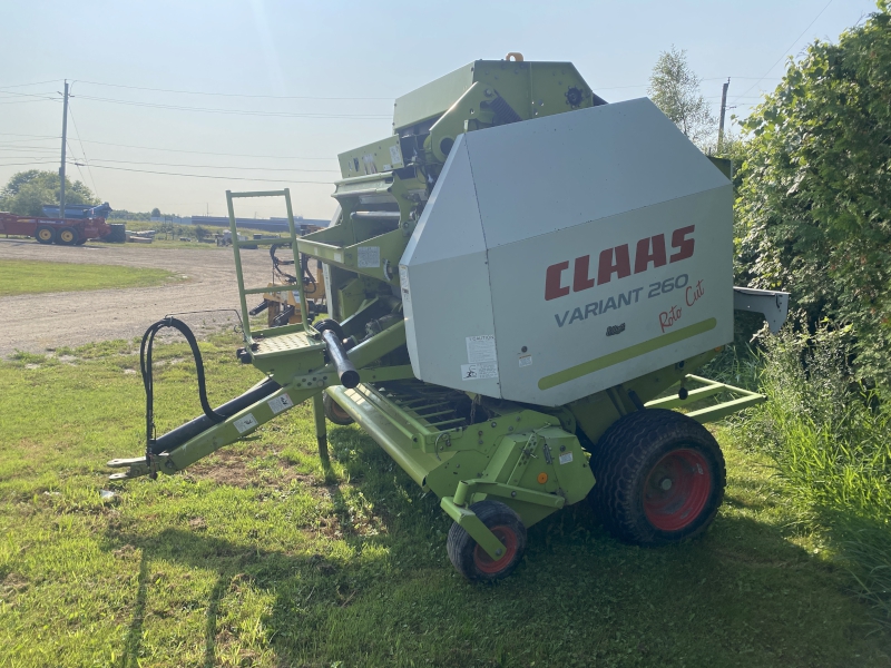 2005 CLAAS VARIANT 260 ROTO-CUT ROUND BALER