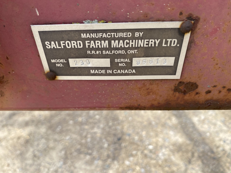 1996 SALFORD 230-25 DOUBLE ROLLING HARROW