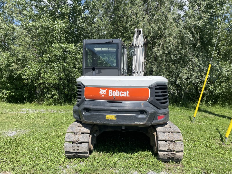 2018 BOBCAT E85 MINI EXCAVATOR WITH DOZER BLADE