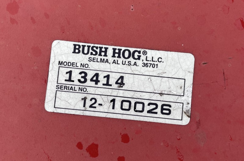 2010 BUSH HOG 13414 ROTARY CUTTER