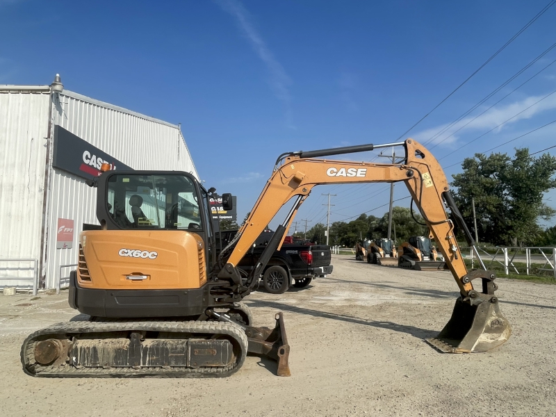 2020 CASE CX60C MINI EXCAVATOR