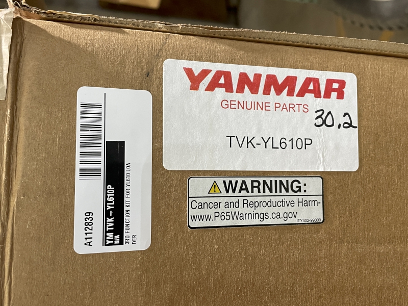 2025 YANMAR 3RD FUNCTION KIT FOR YT3 TRACTORS